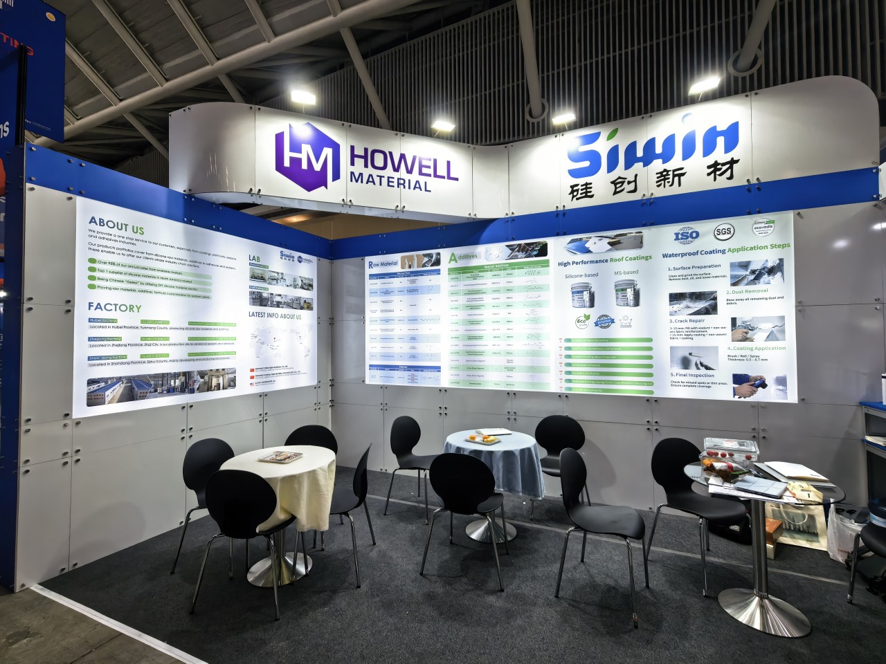 Waterproof Coating Systems Exhibition Site