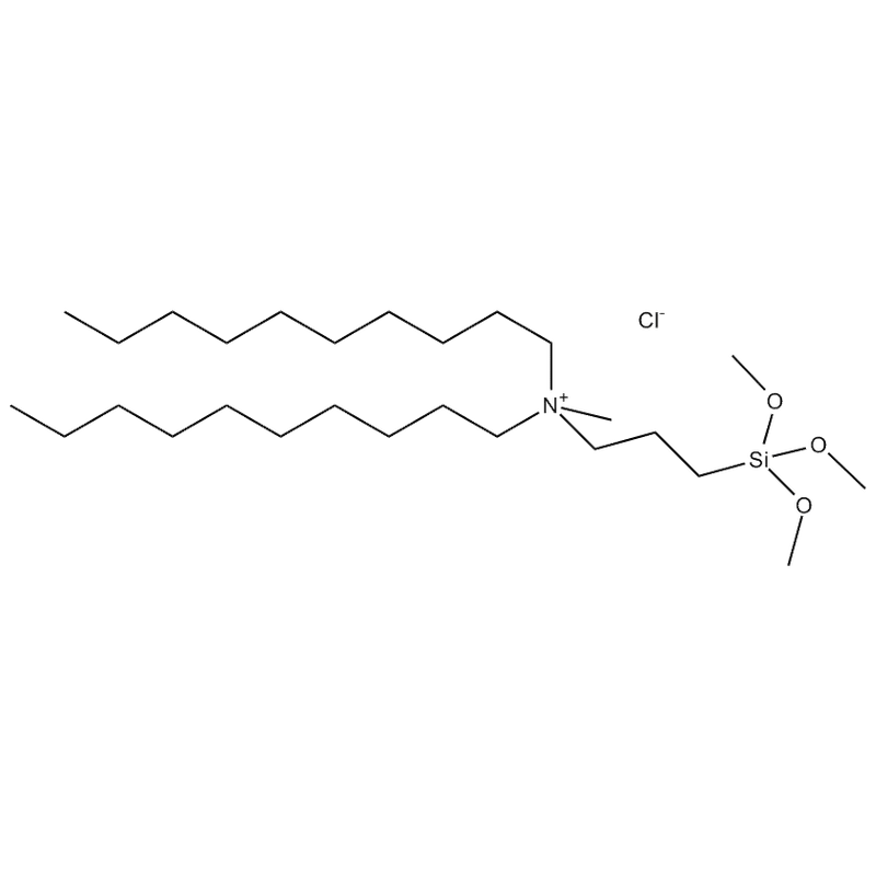 N N-Didecyl-n-methyl-n-(3-trimethoxysilylpropyl)ammonium chloride