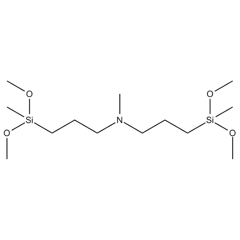 Bis(methyldimethoxysilylpropyl)-n-methylamine