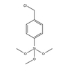 (p-Chloromethyl)phenyltrimethoxysilane, 95%