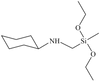 (n-cyclohexylaminomethyl)methyldiethoxysilane