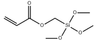 Acryloyloxymethyltrimethoxysilane