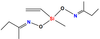 Methyl vinyl di(methyl ethyl ketoxime)silane