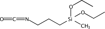 Isocyanatopropylmethyldiethoxysilane